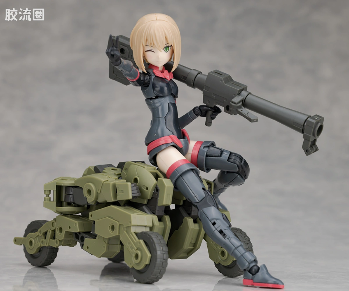 30MM 1/144 沃尔帕努瓦/Volvanova（拜隆军） 50 bEXM-33QB 沃尔帕诺瓦(四轮摩托Ver.) - 图片